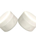Two white containers of DIY Ceramic Tile Repair Kit Adhesive for Cracks and Chips Quick Drying Paste for Seamless Restoration of Ceramic Surfaces.