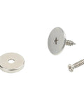 Magnetic Cabinet Door Catch With 15 Lbs Magnetic Hold Heavy Duty Stainless Steel Drawer Latch components and installation screws.
