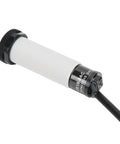 Inductive Proximity Switch 90-250VAC 8mm Sensing Distance With 3.9ft Power Cord, rugged ABS, side view
