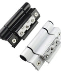 Black and white Broken Bridge Aluminum Alloy Window Hinge For 50 Type Doors And Windows With Insulation Hinge Design One Piece