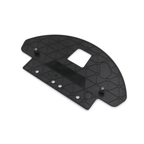 Mop Cloth Bracket For Ecovacs Ozmo 930 And DG3G Robotic Vacuum Cleaner, Quick Snap On Mount, plastic structure, top view