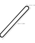 Universal Foam Gasket For Vacuum Sealer Upper Strip Replacement Tight Seal For Home And Commercial Food Packing Top Notch Elasticity Easy Fit Durable Pro Grade Foam Gasket For Maximum Sealing Power, 32cm black foam seal