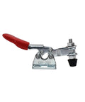 M4 Screw Fast Locking Lever Clamp Kit For Quick Clip Fixtures Leveling Fixed Clamp With Universal Horizontal And Vertical Mounting GH201 Style 200 Pieces For Precise Secure Workholding, GH-201 stainless steel lever clamp with red handle
