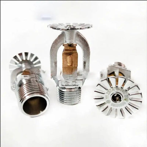 Top Shelf 74 Degree Fire Sprinkler Head For Hospital And Warehouse Safety Heavy Duty Pendant Type Fire Suppression System DN15 Thread Killer Protection Solution close-up view of sprinkler heads
