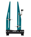 Front view of Portable Wheel Truing Stand For MTB And Road Bikes Pro-Grade Rim Alignment Tool And Wheel Repair Stand Easy To Use Built From High Carbon Steel For Durability Supports Precise Rim Check And True Alignment.