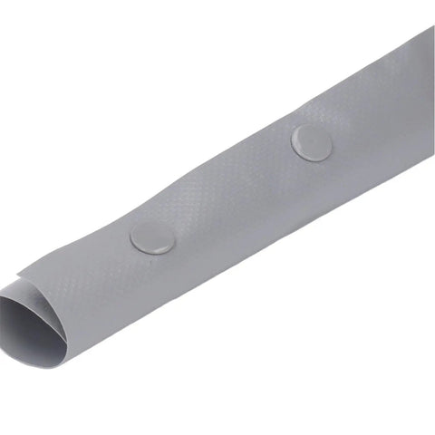 Snap Button Cable Sleeve Flame Retardant PVC Wire Cover And Cord Organizer Wrap Heavy Duty Wire Management 10M Roll close-up with buttons.