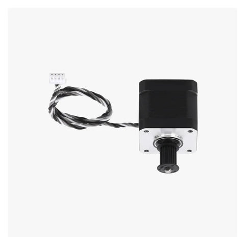 Axis Motor Replacement For Bambu Lab H2D 3D Printer Drop In Upgrade For Z Axis Motion System Replacing Worn Or Damaged Motors To Restore Precise Vertical Movement And Keep Your Printer Running Smoothly, black metal motor with cable