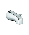 Slick Premium 3 Inch Chrome Tub Spout With Diverter For Wall Mount Bath Upgrade Modern Design AirPower Water Stream