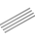 Four Pack 8mm By 200mm Linear Guide Rods Chrome Plated Steel For 3D Printers And CNC Machines showcased