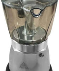 Black Espresso Coffee Maker With Transparent Carafe Brews 1 Or 3 Cups In About 5 Minutes With Auto Shut Off