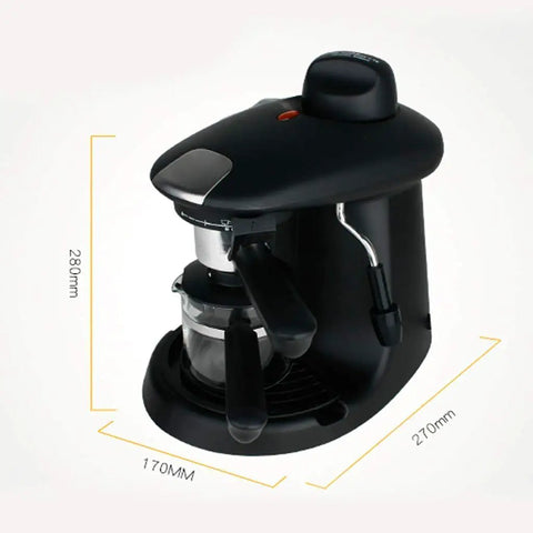 Semi Automatic Espresso Machine With Single Touch Brew And Capsule Setup Designed For Killer Crema That Hits Different Every Time, compact size