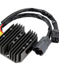Super Heavy Duty Magneto Stator Coil Kit Fits 4 To 25HP Outboard Boat Motors 12V Replacement For 2006 To 2024 Tiller Remote Control Units No Relay Needed Replaces S31120RCA000 For Watercraft Engine Rigs Straight Up Easy Setup And Ride. black finned stator coil with wiring harness and connectors