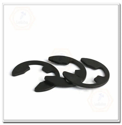 15mm External Circlips Retaining Ring Set 20 Pcs Alloy Steel Black Finish Snap Rings for Machinery and DIY Projects GB896 Standard Pro Grade Beefy Heavy Duty Kit, black steel rings