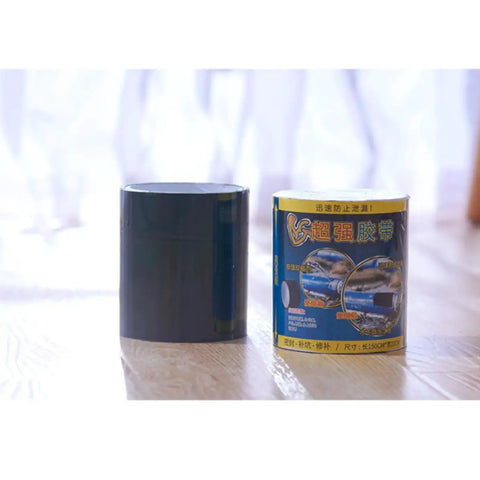 Heavy Duty Black PVC Repair Sealant Tape Waterproofs Leaks And Cracks Instantly For Kitchen Pipes Drains And Bathroom Fixings