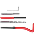 M10 X 1.25 Thread Repair Kit Pro Grade DIY Ready HSS Tap Set With Stainless Steel Inserts Drill Bit And Lug Breaker