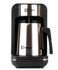 Turkish Coffee Maker for 1 to 4 Cups Delivers Consistent Taste and Rich Foam for Delicious Turkish and Greek Coffee, front view