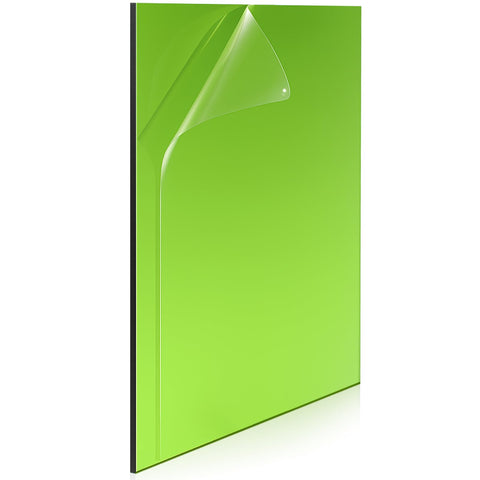 Pro Grade High Power Laser Safety Shield For Infrared And UV Visible Light 800 To 1100Nm OD6 Plus Acrylic Protection Panel, green