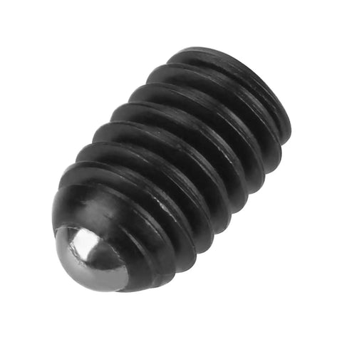 10 Pack M4 Hex Socket Ball Spring Plungers Set Crafted From Heavy Duty Carbon Steel, close-up of a plunger.