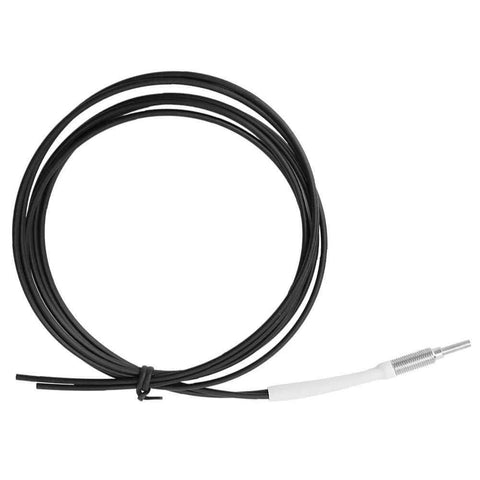 Fiber Optic Sensor Probe Cable 1 Meter Long With Gasket Nut Light Sense Diffuse Reflective Digital Fiber Optic M6 Probe for measuring optical signal