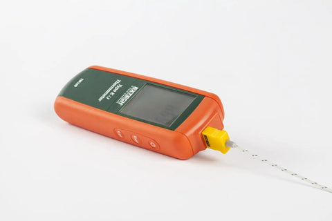 Ultra Wide Range Digital Thermometer For Type K And Type J Thermocouples From Minus 328 To 2501 F Bead Wire Probe Included Backlit LCD