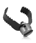 Heavy Duty Three Inch Sharktooth Root Cutter Blade for K-60-SE Drain Cleaners, designed for fast cutting of stubborn pipe clogs.