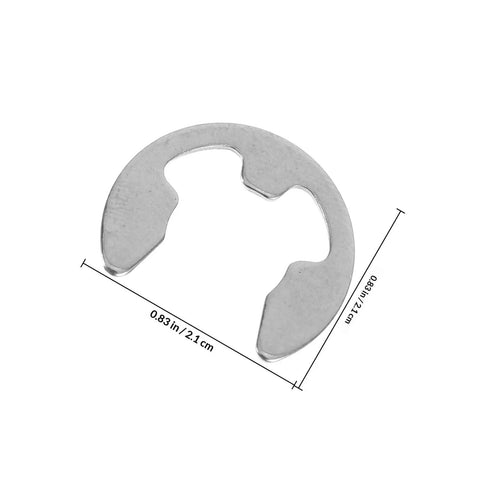 Awesome Box Of Stainless Steel External Retaining Rings M1.5 To M10 small snap ring, 0.83 in, durable design for mechanical use.