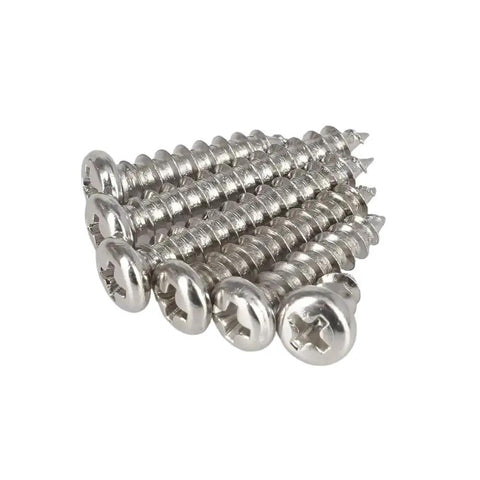 100Pcs M2 304 Stainless Steel Spectacle Screw Kit Metric Threaded Eyeglasses And Watch Fixing Bolts Silvery Metal Screws For DIY Repairs Go To Home Office Furniture And Hobby Projects Durable And Versatile, silver M2 screws