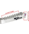 T Handle Rack Organizer For Tool Box Or Wall Mount Aluminum Wrench Holder That Holds Up To 9 T Handle Wrenches, Bright Silver