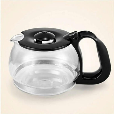 Glass carafe for One Touch Automatic Coffee And Tea Maker With Stainless Steel Panel Compact Home Coffee Machine For Easy Brew