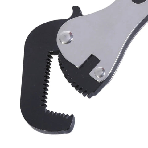 Close-up of Miniature Rough Wrench Tool showing precise grip and alloy steel construction for tight space quick fixes.