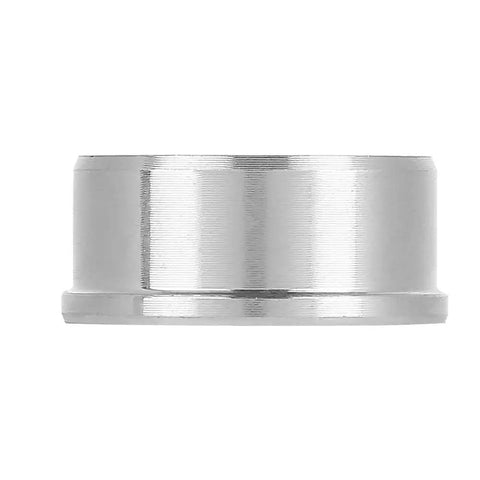 Aluminum Bottom Bracket Adapter 22mm To 24mm GXP Reducer Bearing For Cranksets, BB Spacer, side view, silver aluminum alloy