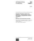 ISO 14649-1:2003 Industrial automation systems control guide overview, 2003 document cover for CNC pros.