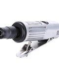 Heavy Hitter Mini Air Die Grinder Delivering Killer 25000 Rpm compact tool with straight exhaust for tight spot polishing.