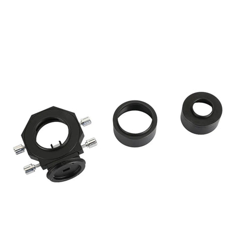 Aluminum Alloy Precision Off Axis Guider for Astrophotography, featuring three main components for stable guide system setup