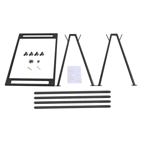 Heavy Duty Floor Mat Cart With Smooth Rolling Casters And Maxed Out Wash Rack Storage Ready For Auto Detail Shops parts and assembly instructions