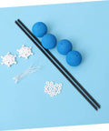 Blue Carbon Fiber RC Helicopter Landing Gear Training Kit Universal Fit Pro Grade For Remote Control Helicopters components