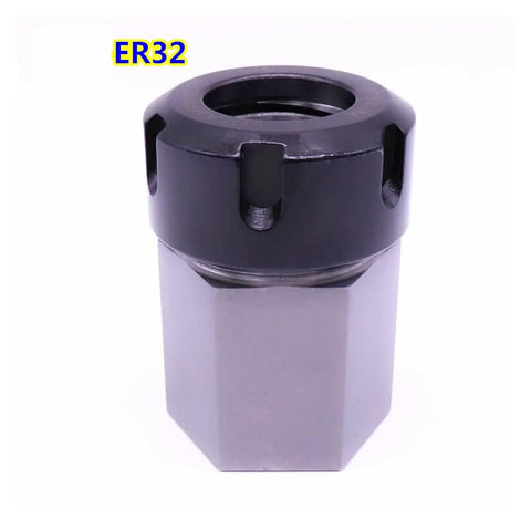Heavy Duty Hard Steel Hex Shank ER Collet Chuck For CNC Lathe And Engraving Machines, Grips Tight Like Vise, Built Tough To Outlast Your Daily Grind, Nail Every Precision Cut Smoothly