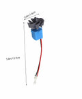 Hands On Water Power Generator Kit For DIY Hydro Electricity Demonstration Mini Hydroelectric Turbine Model with dimensions visible