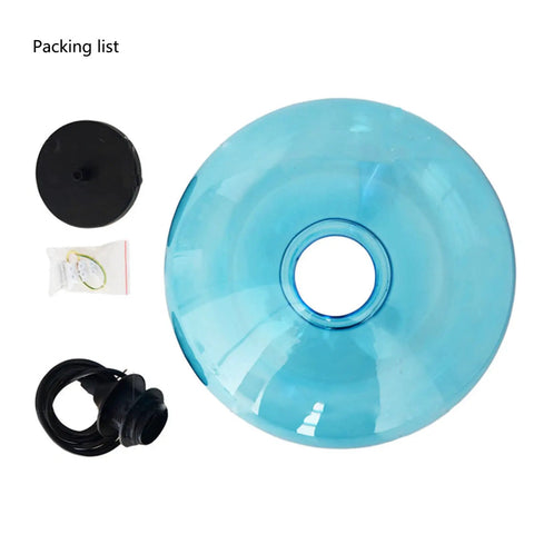 11 Inch Industrial Vintage Glass Pendant Light Blue For Farmhouse Loft Ceiling Fixture Perfect For Kitchen Island And Dining Room 1 Light Hanging Lamp With Adjustable Wire