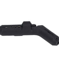 Jiawu Handheld Electric Wire Stripper, versatile black plastic tool for insulation removal, angled grip design.