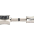 Keyless Smart Cylinder Lock Featuring Touchscreen Keypad And Smartphone App Access Night Bolt Security for wood and glass doors.