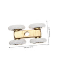 Replace Rattling Janky Doors Fast With Heavy Duty Sliding Rollers Whisper Quiet Track Pulleys For Barn Cabinet Glass Doors Adjustable Glides. For smooth movement.