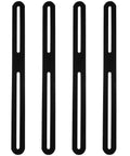 Stainless Steel Furniture Mending Plates 4 Pack Flat Straight Reinforcement Plates For Tables Chairs Cabinets Easy Install DIY Repair Brackets