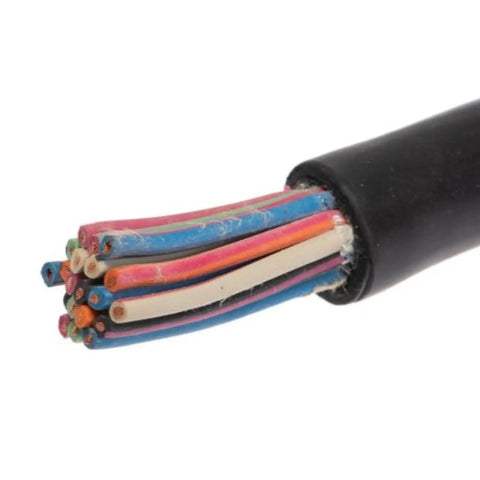 Heavy Duty 16 to 20 SOOW Portable Cable 600V Black 50 ft Flexible Industrial Power Cable Built for Construction and Outdoor Jobs Beefy Insulation UV Resistant Jacket Great for Tools and Equipment, exposed conductors
