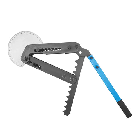 Heavy Duty Steel Manual Pipe And Tube Bender For Home Workshop Durable Hand Bending Tool Black Finish With Rust Resistant Carbon Steel