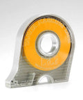 Must Have Masking Tape Set 6mm And 10mm With Cutter Case Thin Precision Painter Tape in yellow case on white background