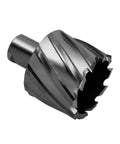 Badass Hss Annular Cutter 1 13/16 Inch Cut Diameter With 3/4 Weldon Shank and precision pilot pin for clean metal cutting.