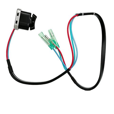 Power Boat Trim And Tilt Switch Assembly For Outboard Remote Control Box Drop In Ready To Install Plug And Play Replacement For Mercury Mariner Models 87-16991A1 87-18286A2 87-18286A26 And 87-18286A43 with wires and connectors