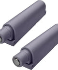 Pro Grade Heavy Duty Stainless Steel Magnetic Push Latch Soft Close Drawer Closer showing two magnetic latches in gray.