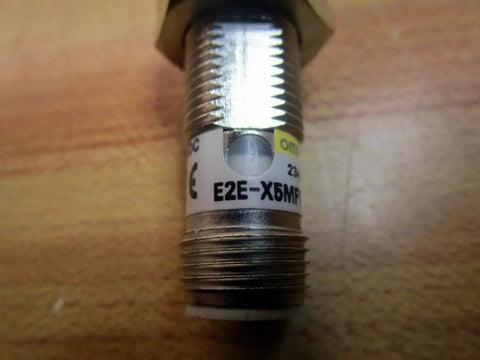 Industrial Automation Inductive Proximity Sensor 5mm Sensing Range Built Tough, cylindrical body, model E2E-X5MF1-M1, close-up view